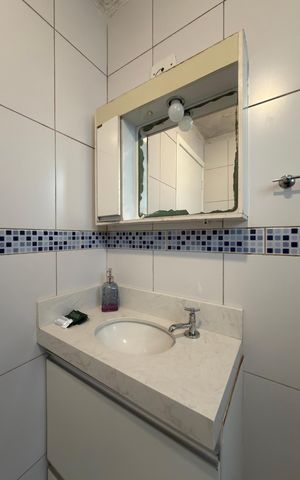 Apartamento para alugar com 48m², 1 quarto e 1 vaga Apartamento para alugar com 48m², 1 quarto e 1 vagaBanheiro Social