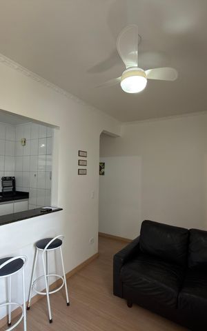 Apartamento para alugar com 48m², 1 quarto e 1 vaga Apartamento para alugar com 48m², 1 quarto e 1 vagaSala