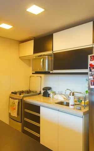 Studio à venda com 39m², 1 quarto e 1 vagaCozinha