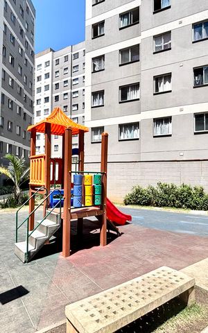 Apartamento à venda com 34m², 2 quartos e sem vaga Apartamento à venda com 34m², 2 quartos e sem vagaÁrea comum - Playground