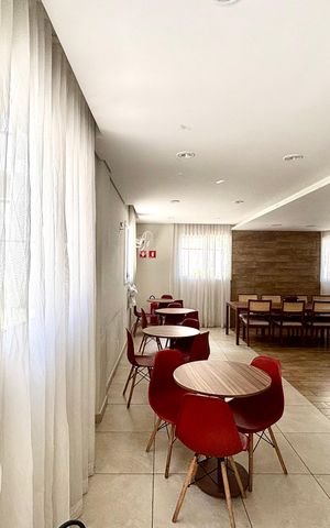 Apartamento à venda com 34m², 2 quartos e sem vaga Apartamento à venda com 34m², 2 quartos e sem vagaÁrea comum - Salão de festas