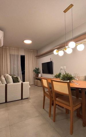 Apartamento para alugar com 71m², 2 quartos e 2 vagas Apartamento para alugar com 71m², 2 quartos e 2 vagasSala de Jantar