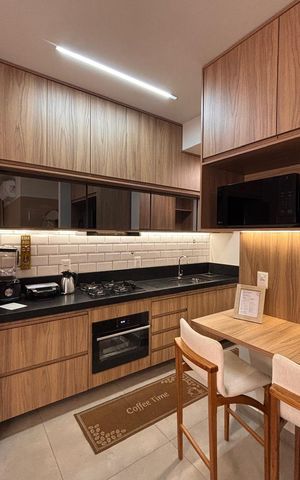 Apartamento para alugar com 71m², 2 quartos e 2 vagas Apartamento para alugar com 71m², 2 quartos e 2 vagasCozinha