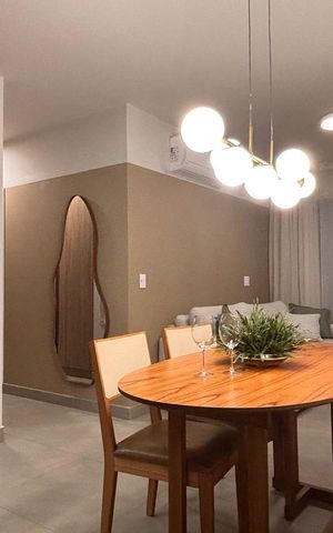 Apartamento para alugar com 71m², 2 quartos e 2 vagas Apartamento para alugar com 71m², 2 quartos e 2 vagasSala de Jantar