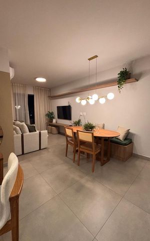 Apartamento para alugar com 71m², 2 quartos e 2 vagas Apartamento para alugar com 71m², 2 quartos e 2 vagasSala de Jantar