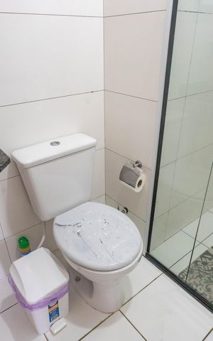 Apartamento à venda com 45m², 2 quartos e 1 vaga Apartamento à venda com 45m², 2 quartos e 1 vagaBanheiro