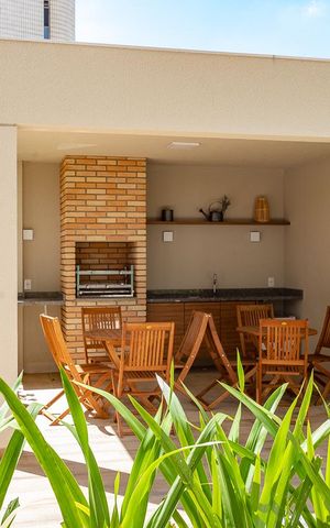 Apartamento à venda com 45m², 2 quartos e 1 vaga Apartamento à venda com 45m², 2 quartos e 1 vagaÁrea comum - Churrasqueira