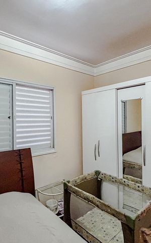 Apartamento à venda com 131m², 3 quartos e 2 vagasQuarto 2