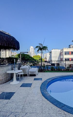 Apartamento à venda com 131m², 3 quartos e 2 vagasÁrea comum - Piscina