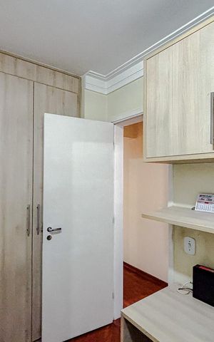 Apartamento à venda com 131m², 3 quartos e 2 vagasQuarto 3