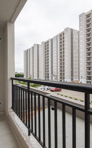 Apartamento à venda com 53m², 2 quartos e 1 vagaVaranda