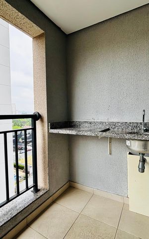 Apartamento para alugar com 42m², 1 quarto e sem vaga Apartamento para alugar com 42m², 1 quarto e sem vagaLavanderia