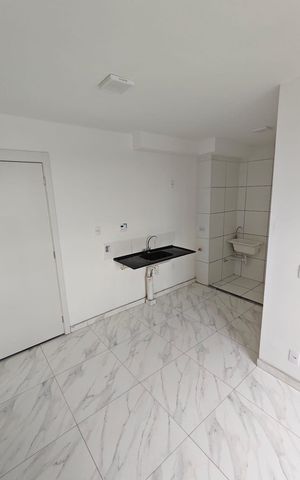 Apartamento para alugar com 35m², 2 quartos e sem vaga Apartamento para alugar com 35m², 2 quartos e sem vagaCozinha