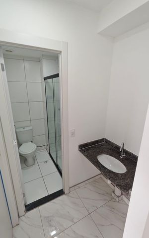 Apartamento para alugar com 35m², 2 quartos e sem vaga Apartamento para alugar com 35m², 2 quartos e sem vagaBanheiro