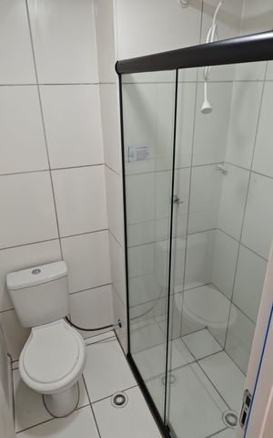 Apartamento para alugar com 35m², 2 quartos e sem vaga Apartamento para alugar com 35m², 2 quartos e sem vagaBanheiro