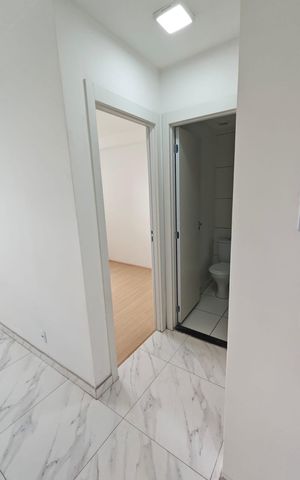 Apartamento para alugar com 35m², 2 quartos e sem vaga Apartamento para alugar com 35m², 2 quartos e sem vagaCorredor
