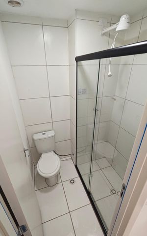 Apartamento para alugar com 35m², 2 quartos e sem vaga Apartamento para alugar com 35m², 2 quartos e sem vagaBanheiro