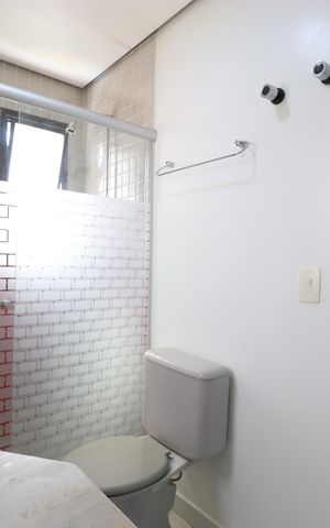 Apartamento à venda com 105m², 3 quartos e 2 vagasBanheiro da Suíte