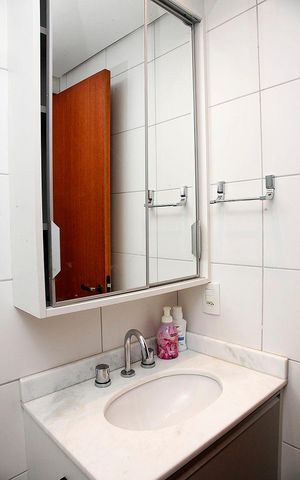 Apartamento para alugar com 50m², 2 quartos e 1 vagaBanheiro 1 Quarto Suíte
