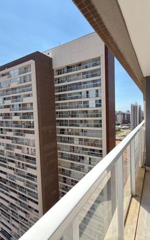 Apartamento para alugar com 33m², 1 quarto e 1 vaga