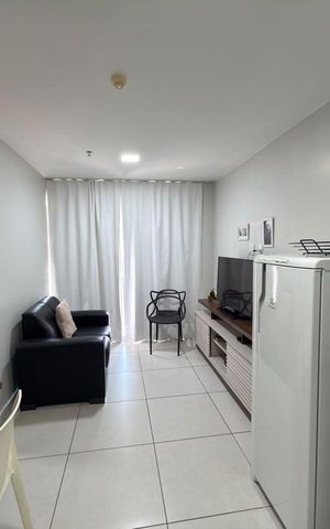 Apartamento para alugar com 33m², 1 quarto e 1 vaga