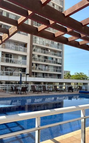 Apartamento para alugar com 33m², 1 quarto e 1 vaga