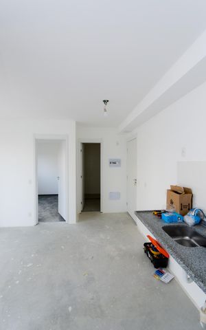 Apartamento para alugar com 38m², 2 quartos e sem vagaCozinha e Área de Serviço