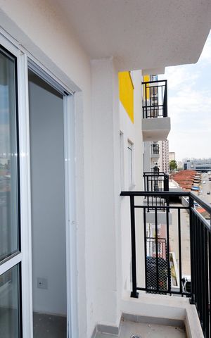 Apartamento para alugar com 38m², 2 quartos e sem vagaVaranda da Sala