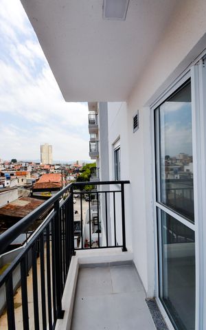 Apartamento para alugar com 38m², 2 quartos e sem vagaVaranda da Sala