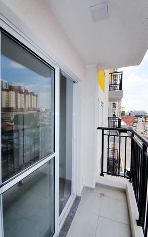 Apartamento para alugar com 38m², 2 quartos e sem vagaVaranda da Sala