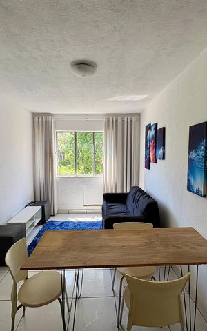 Apartamento para alugar com 50m², 1 quarto e 1 vaga Apartamento para alugar com 50m², 1 quarto e 1 vagaSala