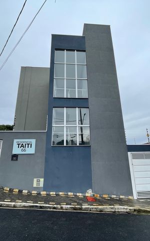 Apartamento para alugar com 40m², 2 quartos e 1 vaga Apartamento para alugar com 40m², 2 quartos e 1 vagaFachada + Placa