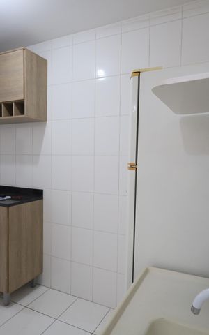 Apartamento para alugar com 50m², 2 quartos e 1 vagaCozinha e Área de Serviço