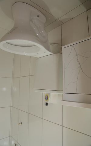 Casa para alugar com 80m², 2 quartos e 1 vaga Casa para alugar com 80m², 2 quartos e 1 vagaBanheiro