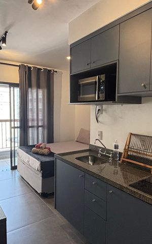 Studio para alugar com 25m², 1 quarto e sem vaga