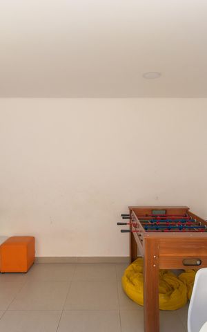 Apartamento para alugar com 45m², 2 quartos e 1 vaga Apartamento para alugar com 45m², 2 quartos e 1 vagaÁrea comum - Sala de jogos