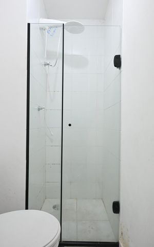 Apartamento para alugar com 28m², 1 quarto e sem vagaBanheiro da Suíte