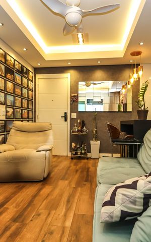 Apartamento para alugar com 65m², 2 quartos e 1 vagaSala