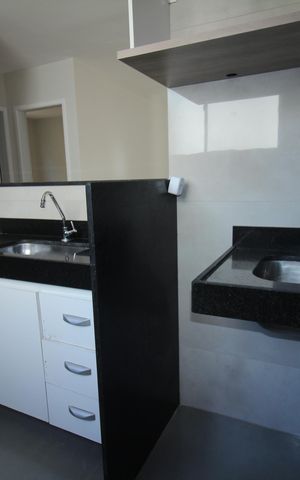Apartamento para alugar com 50m², 2 quartos e 1 vagaCozinha e Área de Serviço