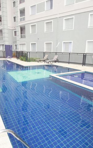 Apartamento à venda com 50m², 2 quartos e 1 vagaPiscina
