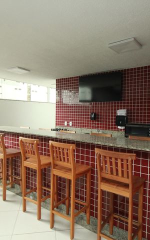 Apartamento à venda com 50m², 2 quartos e 1 vagaChurrasqueira