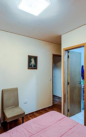 Casa para alugar com 120m², 2 quartos e 1 vagaQuarto 2 - Suíte