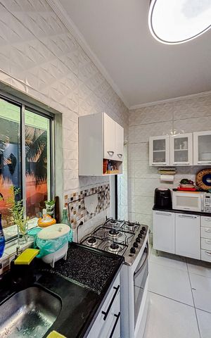 Casa para alugar com 120m², 2 quartos e 1 vagaCozinha