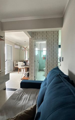 Apartamento para alugar com 65m², 1 quarto e 1 vaga Apartamento para alugar com 65m², 1 quarto e 1 vagaSala