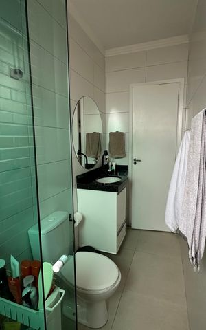 Apartamento para alugar com 65m², 1 quarto e 1 vaga Apartamento para alugar com 65m², 1 quarto e 1 vagaBanheiro