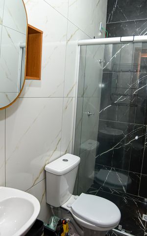 Apartamento para alugar com 33m², 1 quarto e sem vaga Apartamento para alugar com 33m², 1 quarto e sem vagaBanheiro