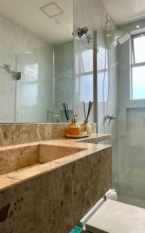 Apartamento à venda com 216m², 3 quartos e 2 vagas Apartamento à venda com 216m², 3 quartos e 2 vagasbanheiro 2