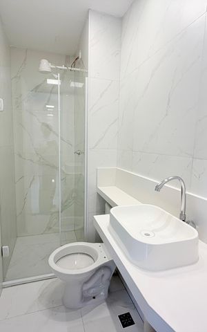 Apartamento para alugar com 32m², 2 quartos e sem vaga Apartamento para alugar com 32m², 2 quartos e sem vagaBanheiro