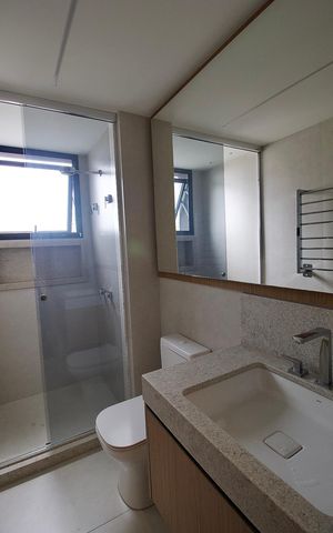 Apartamento para alugar com 35m², 1 quarto e sem vaga Apartamento para alugar com 35m², 1 quarto e sem vagaBanheiro
