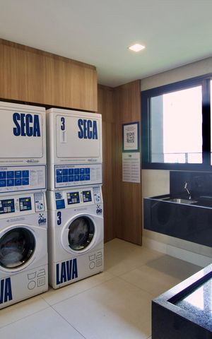 Apartamento para alugar com 35m², 1 quarto e sem vaga Apartamento para alugar com 35m², 1 quarto e sem vagaÁrea comum - Lavanderia
